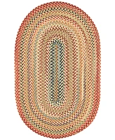 Capel Americana 0346 2'x8' Oval Runner Area Rug