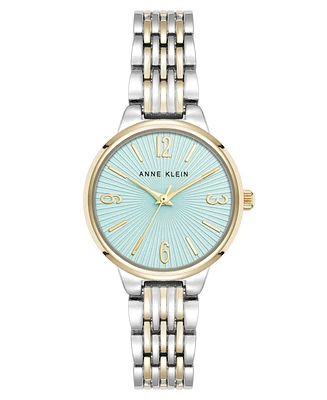 Anne Klein Women's Quartz Charming and Two-Tone Alloy Metal Watch, 30mm