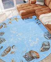 Dalyn Seabreeze SZ9 8'x8' Round Area Rug