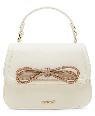 Madden Girl Elain with Rhinestone Bow Satchel Bag