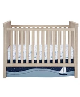 Lambs & Ivy Little Skipper 3-Piece Sailboat Nautical Nursery Crib Bedding Set