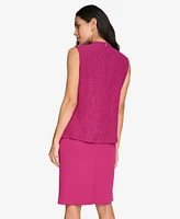 Calvin Klein Women's Crewneck Sleeveless Top