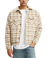 Cotton On Men's Teddy Lined Trucker Jacket