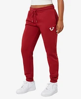 True Religion Women's Foil Classic Lounge Jogger Pants