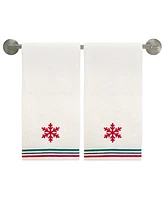 Izod Nordic Cotton 2-Pack Hand Towel Set, 16" x 28"