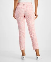 Nautica Jeans Women's Paisley Bay Straight Ankle Pants