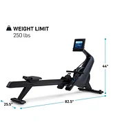 ProForm NordicTrack RW300 Rower with 5 inch Display and Tablet Holder