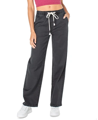 Roxy Juniors' Sunset Dream Mid Rise Pull-On Pants