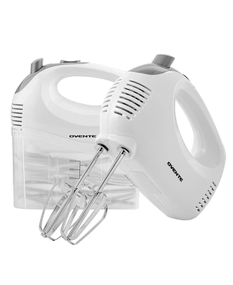 Ovente 5-Speed Ultra Power Hand Mixer with Free Storage Case HM151W