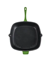 BergHOFF Neo 2pc Cast Iron 11" Grill Pan with Steak Press