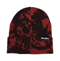 Scream Men's GhostFace Horror Movie Character Embroidered Patch Beanie Hat for Men