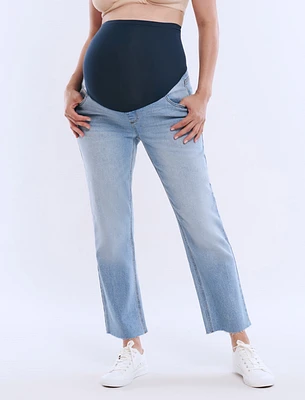 Women's Secret Fit Over the Belly Slim Straight Leg Jeans - Motherhood Maternity