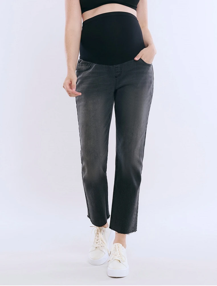 Women's Secret Fit Over the Belly Slim Straight Leg Jeans - Motherhood Maternity