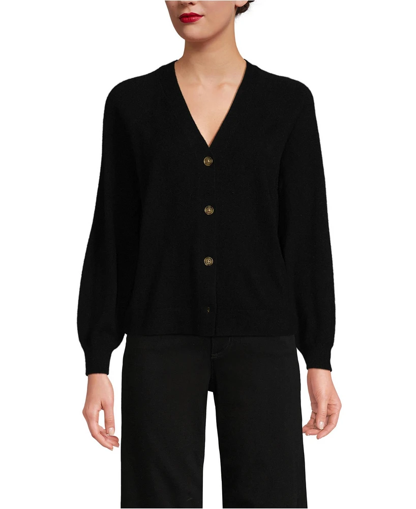 Lands' End Women's Cashmere Cardigan