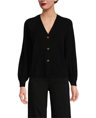 Lands' End Women's Cashmere Cardigan