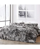 Coma Inducer Are You Kidding Oversized Twin Comforter Set - Gray Tie-Dye - Gray tie