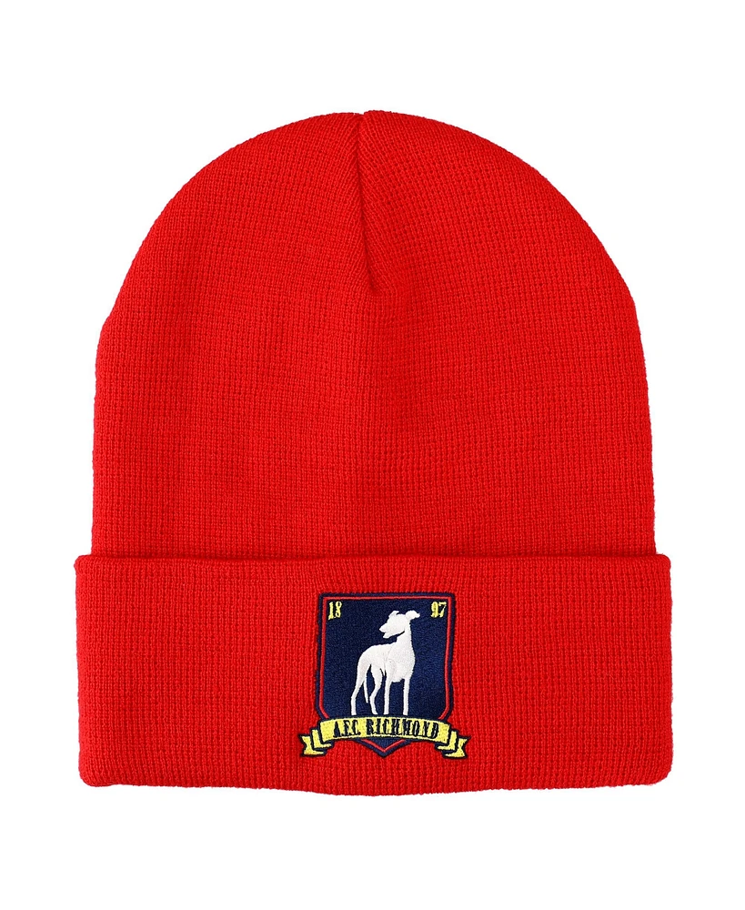 Ted Lasso Men's Afc Richmond Greyhounds Red Cuff Beanie