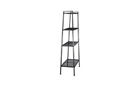 Slickblue Widened 4-Tier Bookshelf for Ample Storage and Stylish Organization