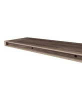 Fm Furniture Iva Floating Shelf in Melamine x2