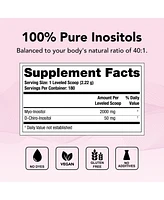 Theralogix Ovasitol Inositol Powder - 90-Day Supply - Myo-Inositol & D-Chiro Inositol for Hormone Balance & Ovarian Function Support - Nsf Certified