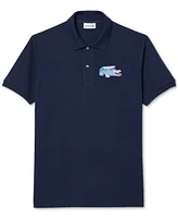 Lacoste Men's Revolutionary Relaxed Fit Short Sleeve Logo Polo Shirt
