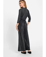 Olsen Women's Sparkle Jumpsuit