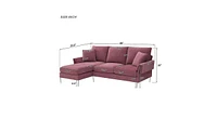 Slickblue Convertible Sectional Sofa for Flexible and Stylish Living Room Arrangements