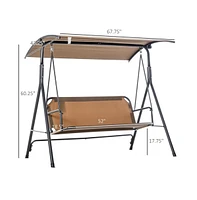 Slickblue 3-Person Porch Swing