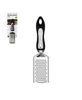 Hamilton Beach Stainless Steel Grater Sharp Blades 10in soft touch handle, Non-Slip & Soft Grip, Food Graters for Kitchen, Ginger, Garlic, Vegetables,