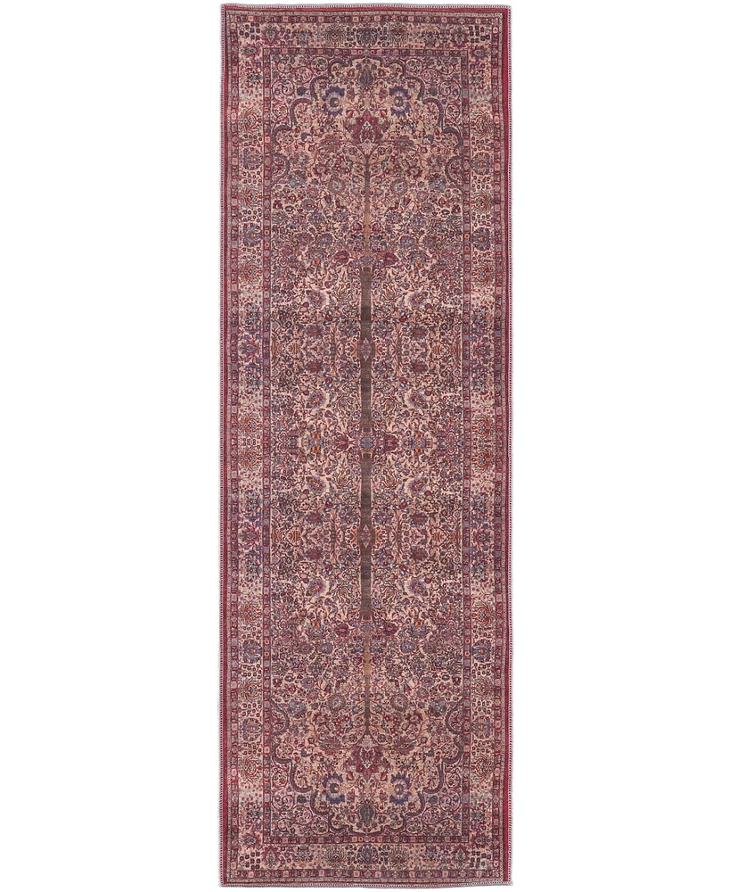 Feizy Rawlins 39HLF 2'7"x8' Runner Area Rug