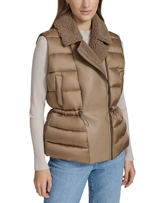 Andrew Marc Sport Women's Faux-Shearling Vest