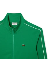 Lacoste Men's Paris Long Sleeve Zip-Front Logo Sweatshirt