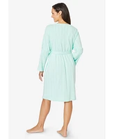 Only Neccessities Women's Necessities Pointelle Robe