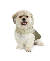 Hotel Doggy Sherpa Lined Hooded Coat