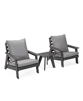 Inspired Home Natali Outdoor 3pc Seating Group