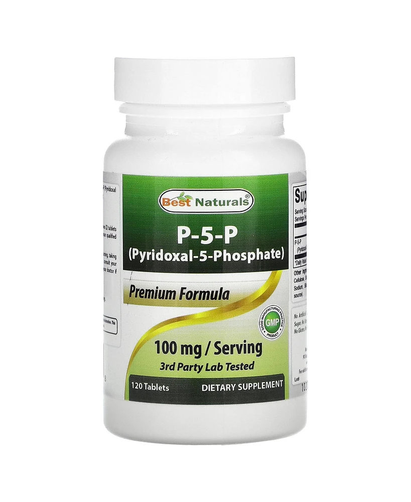 Best Naturals P-5-p (Pyridoxal-5-Phosphate) 100 mg