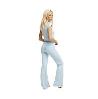 Cotton On Women's Peach Prc Soft Lounge Flare