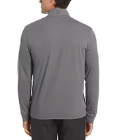 Pga Tour Men's Chest Stripe Ombre Long Sleeve Quarter-Zip Sweater