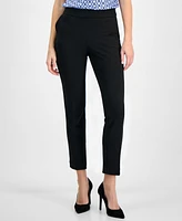 Kasper Women's Pull-On Stretch Ankle Trousers, Petite & Regular Sizes