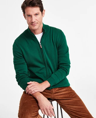 Club Room Men's Full-Zip Sweater, Created for Macy's