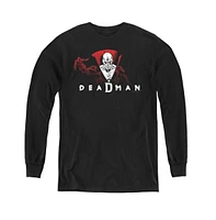 Dc Comics Boys Youth Deadman Long Sleeve Sweatshirts