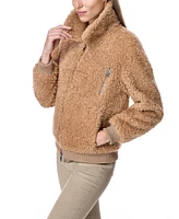 Julia & Stella by Maximilian Women's Sherpa Jacket