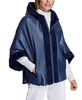 Julia & Stella by Maximilian Women's Shearling Cape