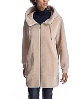 Julia & Stella by Maximilian Women's Sherpa Stadium Coat