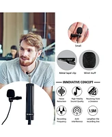 5 Core Lavalier Microphone Clip On Professional Grade 3.5mm Lapel Mic Omnidirectional Lav Mic - Cm-wrd 30