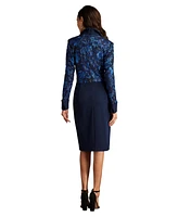 Tadashi Shoji Women's Auger French Cuff Dress