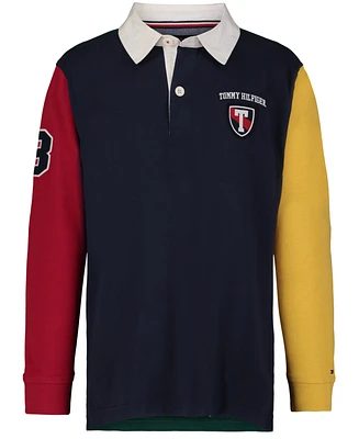 Tommy Hilfiger Big Boys Colorblock Polo Shirt