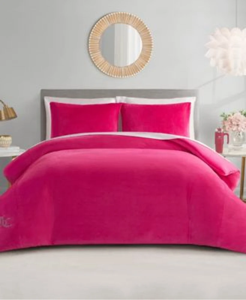 Juicy Couture Velour Comforter Sets