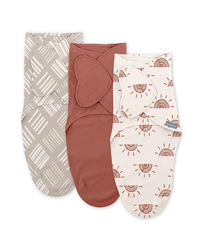 Ingenuity Baby SwaddleMe Monogram Collection Rising Sun Swaddle