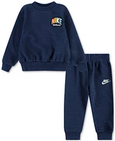 Nike Baby Futura Sweatshirt & Jogger Pants, 2 Piece Set